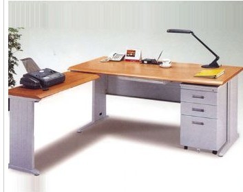 钢木办公桌H-1